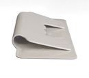 Clip Pannello in Plastica für Visiera Parasole Auto Vigilanza Privata Riflettente Nero