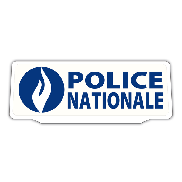 Clip Plaque Pare-Soleil Belge Voiture Police Nationale Rétro-Réfléchissant