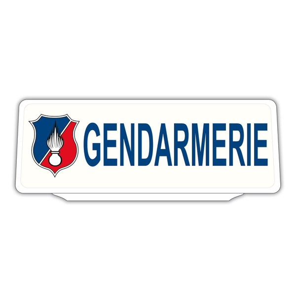 Clip Plaque Pare-Soleil Belge Voiture Gendarmerie Rétro-Réfléchissant