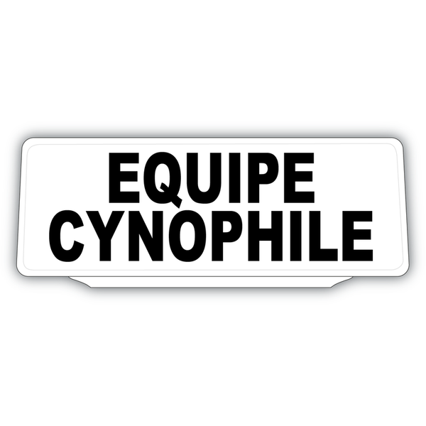 Clip Plaque Pare-Soleil Equipe Cynophile Rétro-Réfléchissant