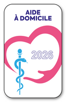 Autocollant Sticker - Vignette Caducée 2026 pour Pare Brise en Vitrophanie - V1