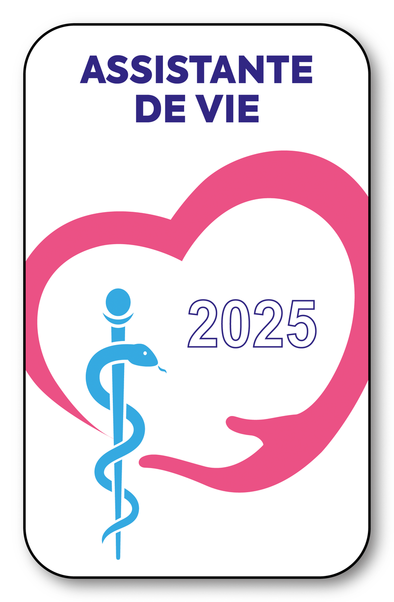 Sticker Sticker - Vignette Caducée 2023 for Window Windscreen - V1