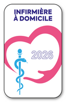 Autocollant Sticker - Vignette Caducée 2026 pour Pare Brise en Vitrophanie - V1