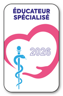 Autocollant Sticker - Vignette Caducée 2026 pour Pare Brise en Vitrophanie - V1