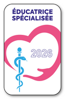 Autocollant Sticker - Vignette Caducée 2026 pour Pare Brise en Vitrophanie - V1