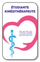 Autocollant Sticker - Vignette Caducée 2026 pour Pare Brise en Vitrophanie - V1