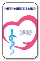 Autocollant Sticker - Vignette Caducée 2026 pour Pare Brise en Vitrophanie - V1