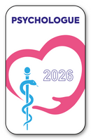 Autocollant Sticker - Vignette Caducée 2026 pour Pare Brise en Vitrophanie - V1