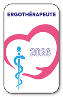 Autocollant Sticker - Vignette Caducée 2026 pour Pare Brise en Vitrophanie - V1