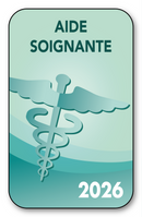 Autocollant Sticker - Vignette Caducée 2026 pour Pare Brise en Vitrophanie - V2