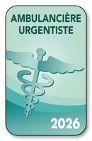 Autocollant Sticker - Vignette Caducée 2026 pour Pare Brise en Vitrophanie - V2