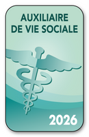 Autocollant Sticker - Vignette Caducée 2026 pour Pare Brise en Vitrophanie - V2