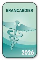 Autocollant Sticker - Vignette Caducée 2026 pour Pare Brise en Vitrophanie - V2