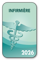 Autocollant Sticker - Vignette Caducée 2026 pour Pare Brise en Vitrophanie - V2