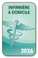 Autocollant Sticker - Vignette Caducée 2026 pour Pare Brise en Vitrophanie - V2