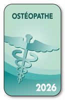 Autocollant Sticker - Vignette Caducée 2026 pour Pare Brise en Vitrophanie - V2