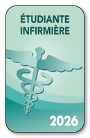 Autocollant Sticker - Vignette Caducée 2026 pour Pare Brise en Vitrophanie - V2