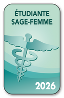 Autocollant Sticker - Vignette Caducée 2026 pour Pare Brise en Vitrophanie - V2