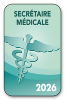 Autocollant Sticker - Vignette Caducée 2026 pour Pare Brise en Vitrophanie - V2