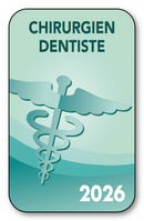 Autocollant Sticker - Vignette Caducée 2026 pour Pare Brise en Vitrophanie - V2