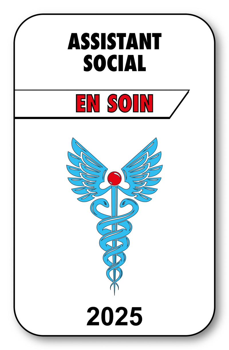 Self-adhesive Sticker - Caduceus 2023 Vignette for Window Windshield - V3 