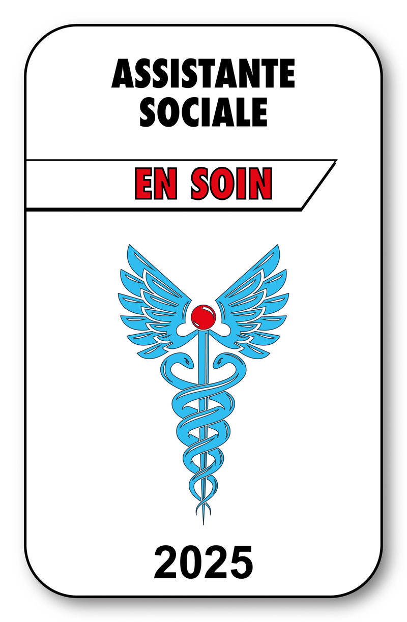 Self-adhesive Sticker - Caduceus 2023 Vignette for Window Windshield - V3 