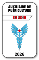 Autocollant Sticker - Vignette Caducée 2026 pour Pare Brise en Vitrophanie - V3