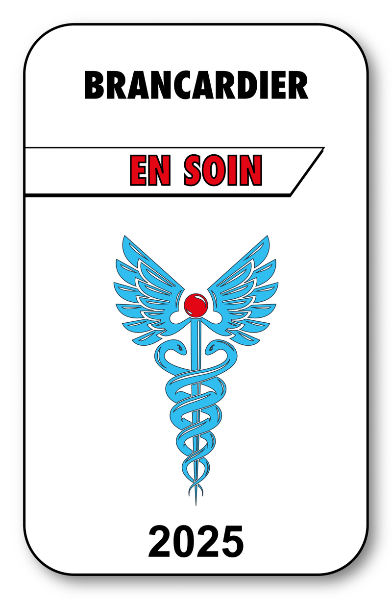 Self-adhesive Sticker - Caduceus 2023 Vignette for Window Windshield - V3 