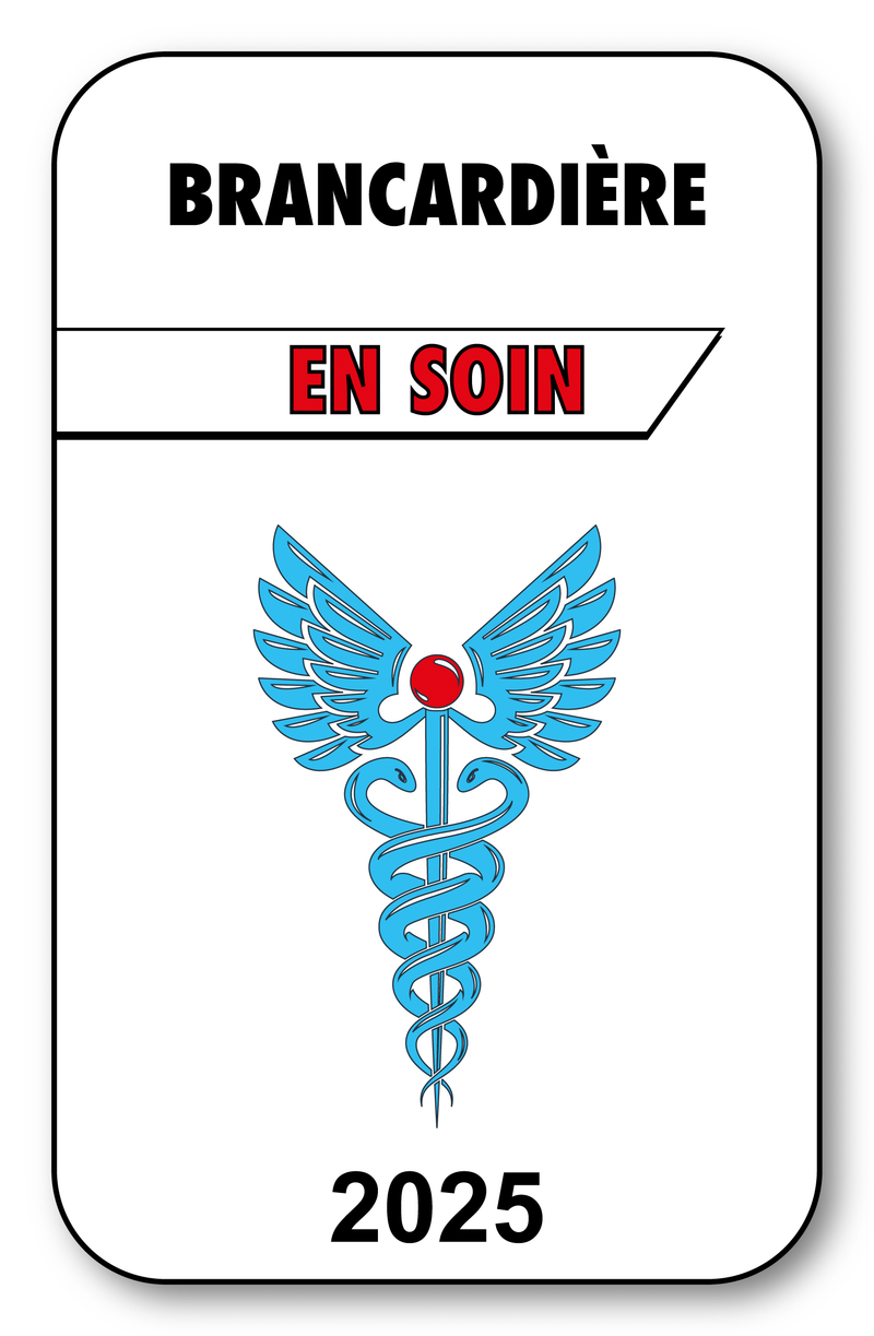 Self-adhesive Sticker - Caduceus 2023 Vignette for Window Windshield - V3 