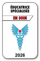 Autocollant Sticker - Vignette Caducée 2026 pour Pare Brise en Vitrophanie - V3