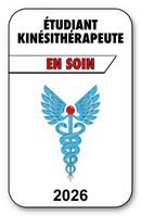 Autocollant Sticker - Vignette Caducée 2026 pour Pare Brise en Vitrophanie - V3