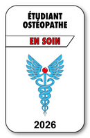 Autocollant Sticker - Vignette Caducée 2026 pour Pare Brise en Vitrophanie - V3