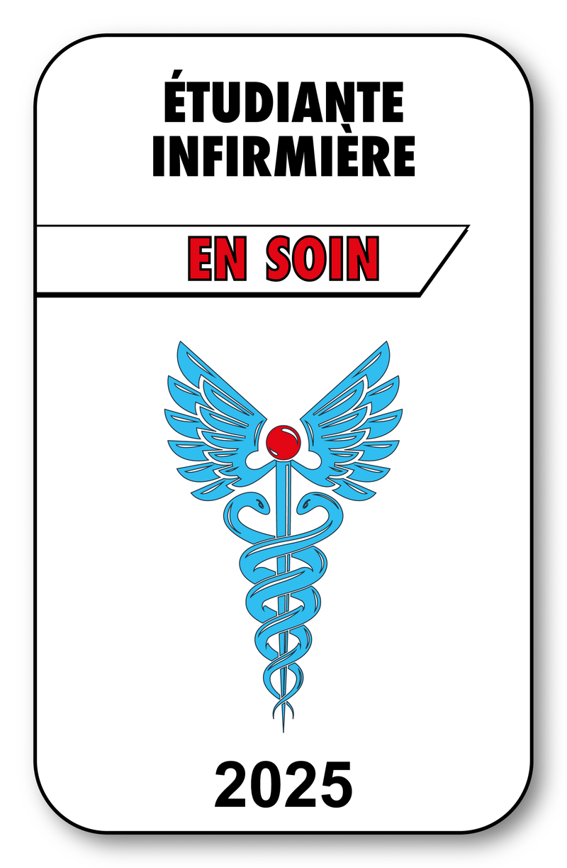 Self-adhesive Sticker - Caduceus 2023 Vignette for Window Windshield - V3 