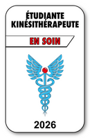 Autocollant Sticker - Vignette Caducée 2026 pour Pare Brise en Vitrophanie - V3