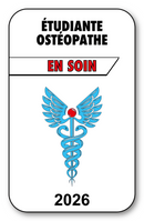 Autocollant Sticker - Vignette Caducée 2026 pour Pare Brise en Vitrophanie - V3