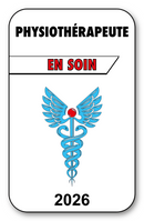 Autocollant Sticker - Vignette Caducée 2026 pour Pare Brise en Vitrophanie - V3