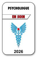 Autocollant Sticker - Vignette Caducée 2026 pour Pare Brise en Vitrophanie - V3