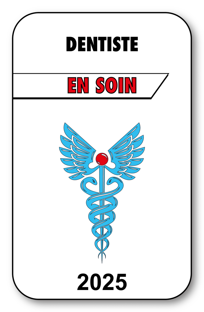 Self-adhesive Sticker - Caduceus 2023 Vignette for Window Windshield - V3 