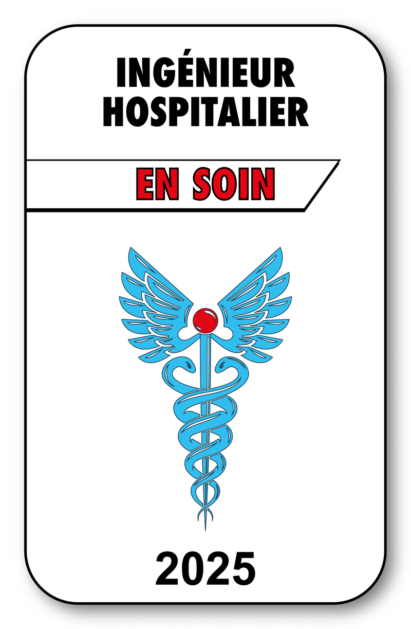 Self-adhesive Sticker - Caduceus 2023 Vignette for Window Windshield - V3 