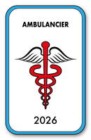 Self-adhesive Sticker - Caduceus 2023 Vignette for Window Windshield - V4 