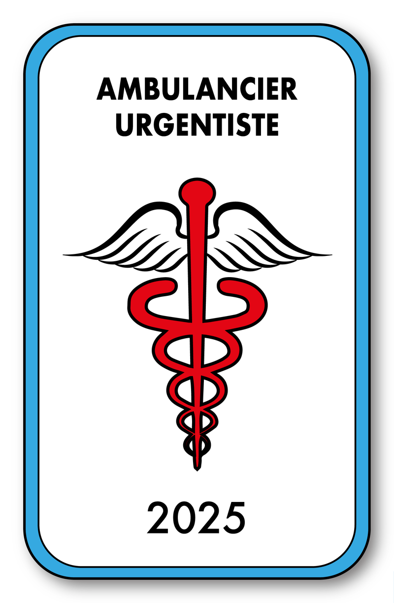 Self-adhesive Sticker - Caduceus 2023 Vignette for Window Windshield - V4 