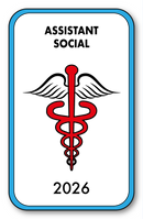 Self-adhesive Sticker - Caduceus 2023 Vignette for Window Windshield - V4 