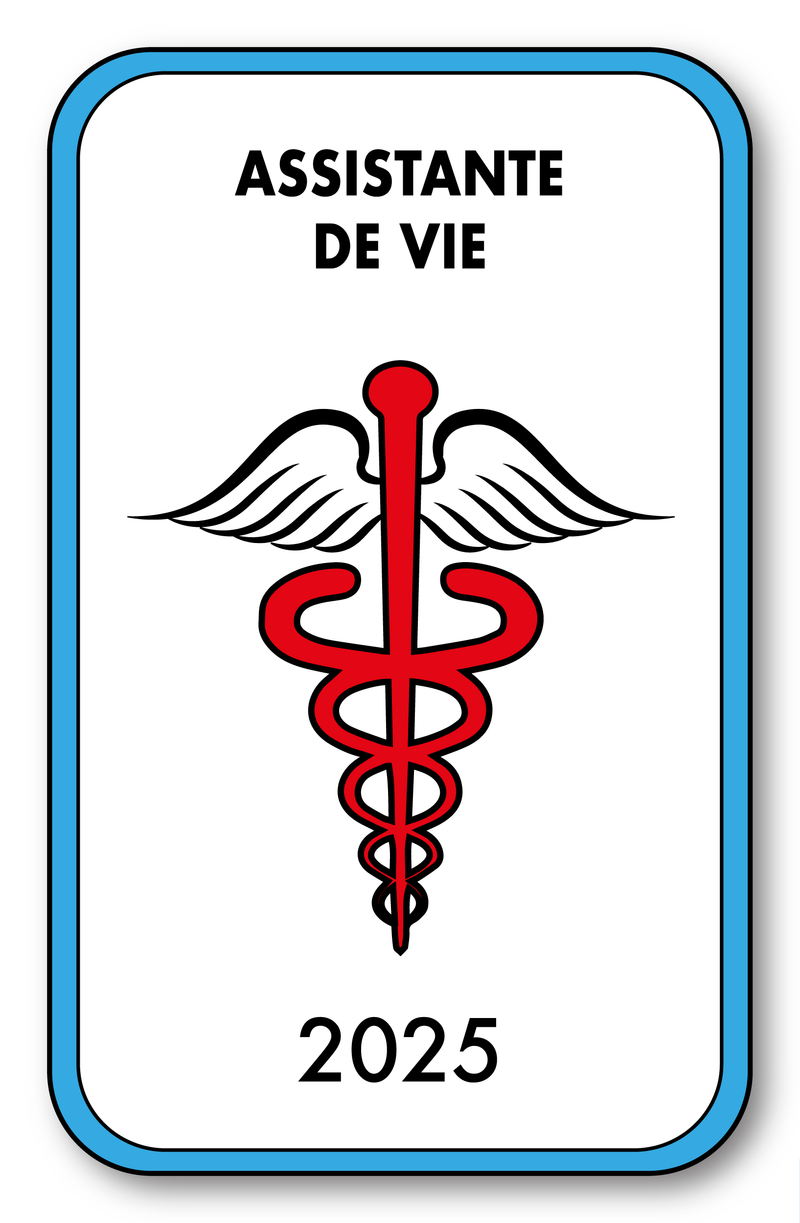 Self-adhesive Sticker - Caduceus 2023 Vignette for Window Windshield - V4 