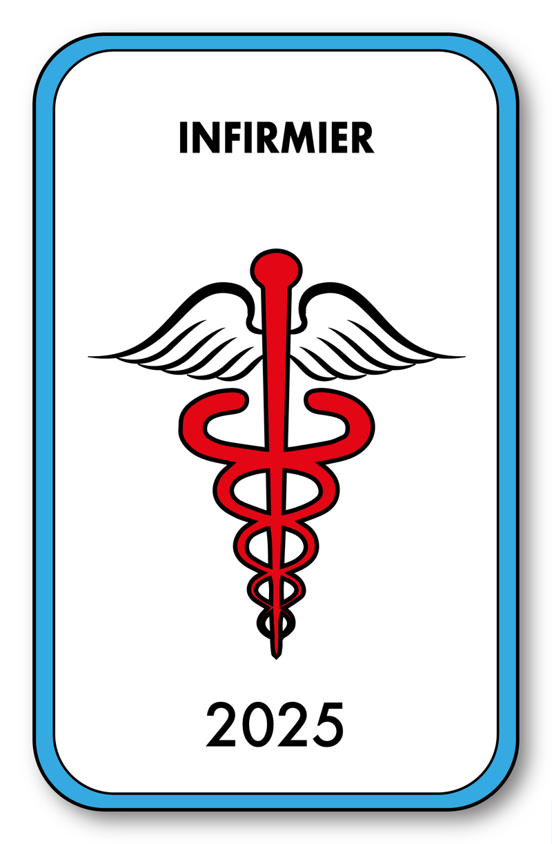 Self-adhesive Sticker - Caduceus 2023 Vignette for Window Windshield - V4 