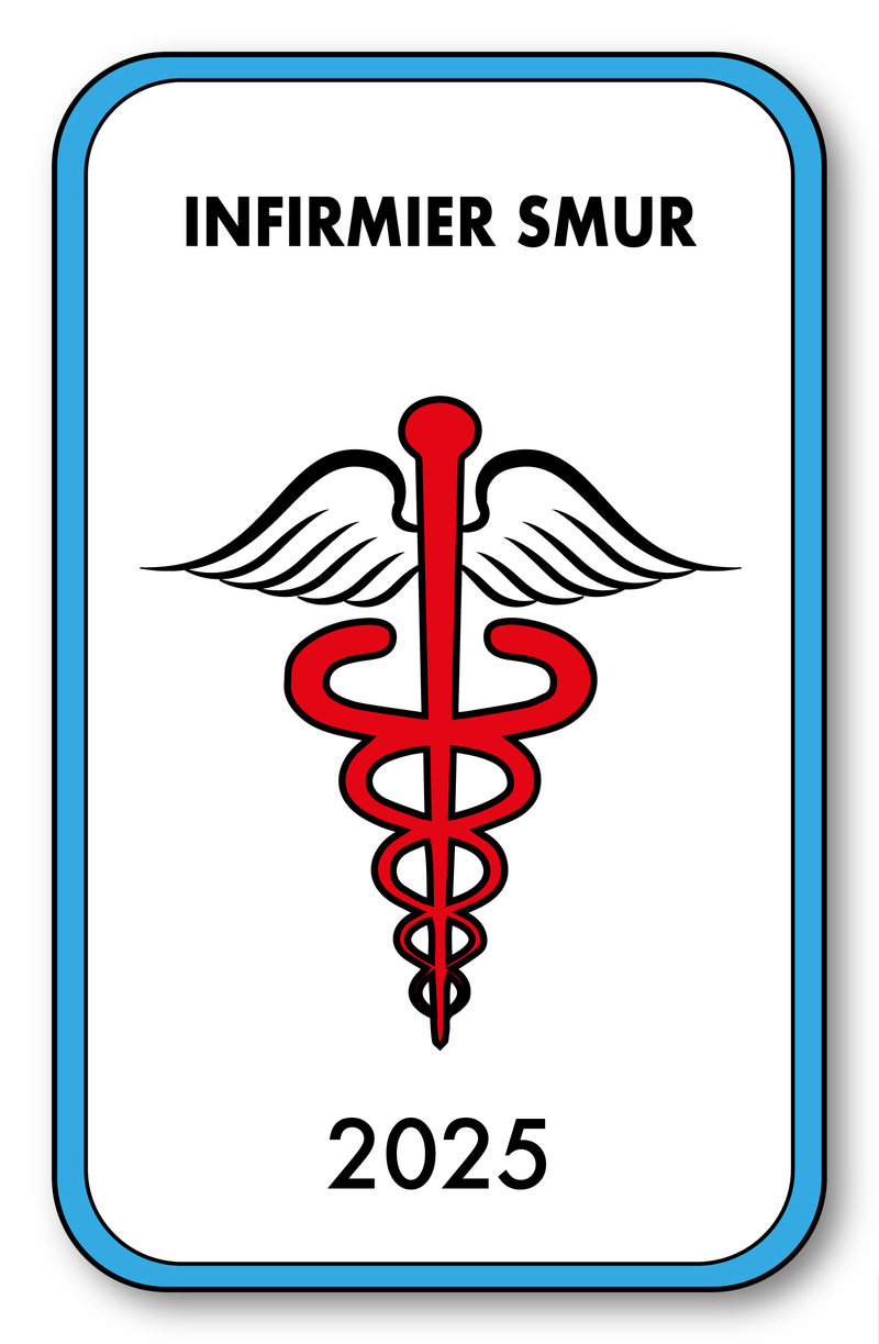 Self-adhesive Sticker - Caduceus 2023 Vignette for Window Windshield - V4 