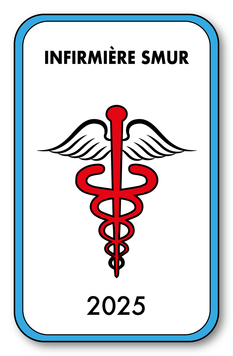 Self-adhesive Sticker - Caduceus 2023 Vignette for Window Windshield - V4 