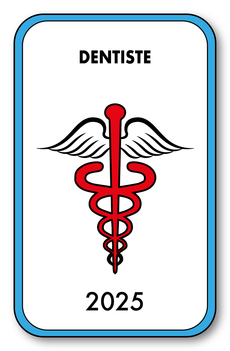 Self-adhesive Sticker - Caduceus 2023 Vignette for Window Windshield - V4 