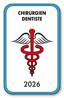 Self-adhesive Sticker - Caduceus 2023 Vignette for Window Windshield - V4 