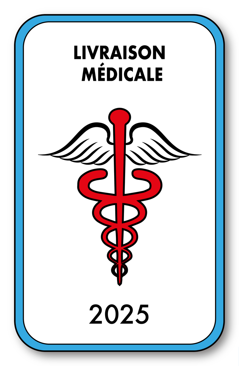 Self-adhesive Sticker - Caduceus 2023 Vignette for Window Windshield - V4 