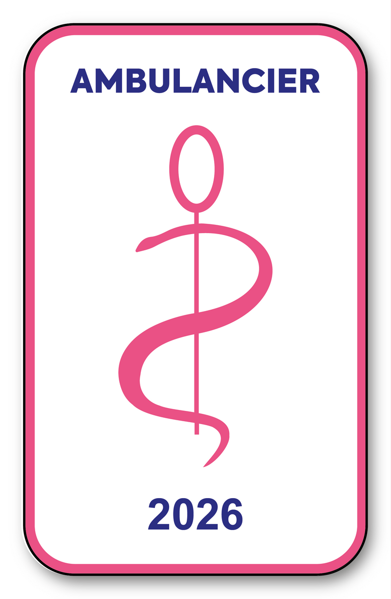 Self-adhesive Sticker - Caduceus 2023 Vignette for Window Windscreen - V6 